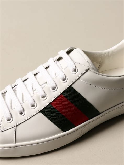 scarpe gucci uomo alte|gucci sneaker bianco.